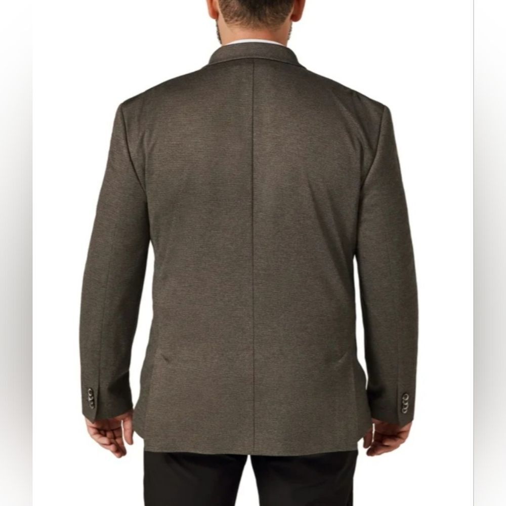 Men's Infinity Linearflex Brown/grey Blazer - Picture 3 of 4